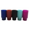Silicone drip Tips push in 5 pack