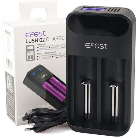 The Efest LUSH Q2 Intelligent LED Battery Charger