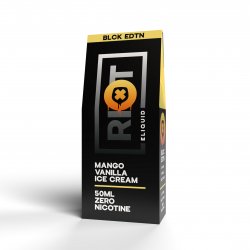 Riot Squad BLACK EDTN Mango Vanilla Ice Cream 50ml 0mg
