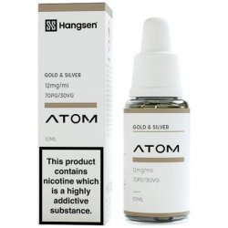 Atom Gold & Silver E-Liquid 10ml Hangsen / Honor / Truvape