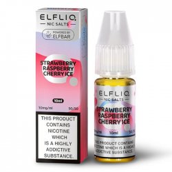 ElfLiq Nic Salts - Strawberry Raspberry Cherry Ice - 10ml