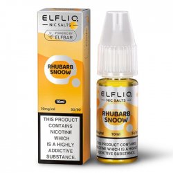 ElfLiq Nic Salts - Rhubarb Snoow - 10ml