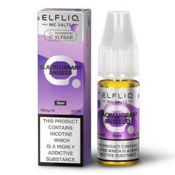 ElfLiq Nic Salts - Blackcurrant Aniseed - 10ml