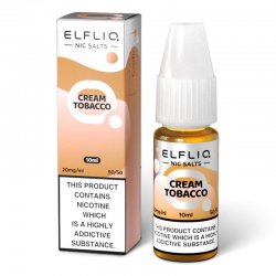ELFLIQ Cream Tobacco Nic Salts -10ml