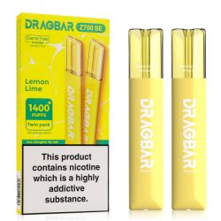 ZoVoo DragBar Lemon and Lime Disposable Twin Pack