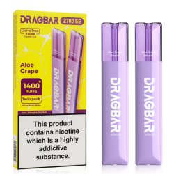 ZoVoo DragBar Aloe Grape Disposable Twin Pack