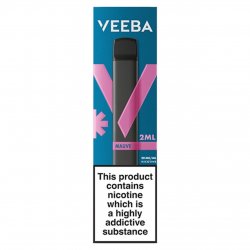 Veeba Disposable Vape 20mg Mauve Blueberry & Strawberry Ice